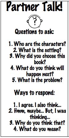Questions To Ask A Reading Partner