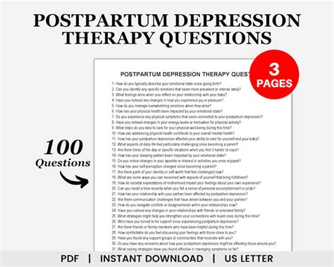Questions To Ask About Postpartum Depression