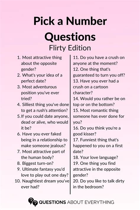 Questions To Ask Girl Question Game