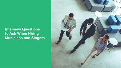 Questions To Ask When Interviewing Musicians
