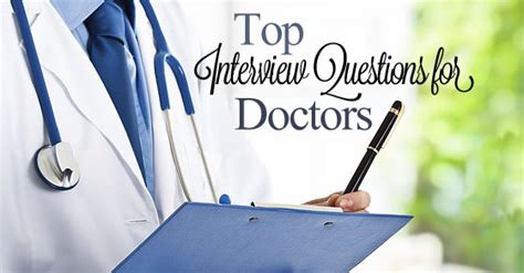 Questions To Interview A Doctor