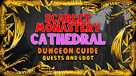 Quests for scarlet monastery. Things To Know About Quests for scarlet monastery. 