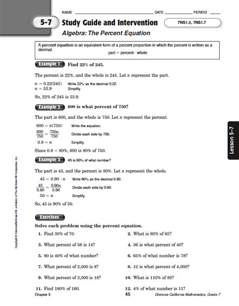 Quia Class Page Math Chapter 5
