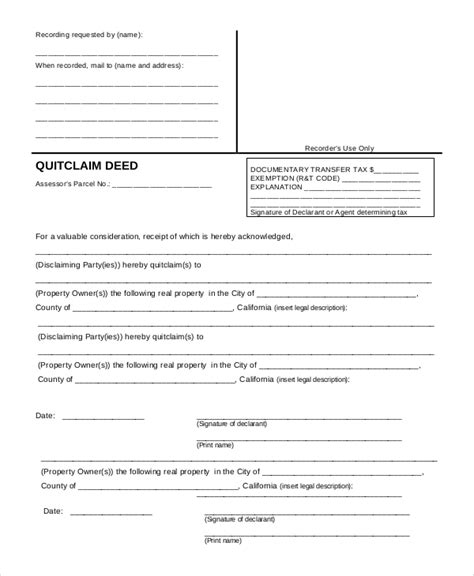 Quick Claim Deed Form For Michigan Ten Quick Tips Regarding Quick Claim