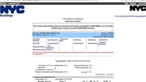 Quick Guide to Tracking Building Permits in NYC YouTube