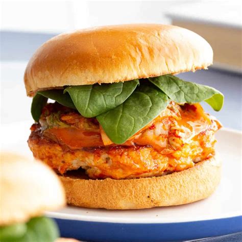 Quick Korean Gochujang Chicken Burgers Wandercooks