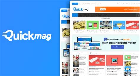 Quick Mag Magazine Blogger Template Jojothemes
