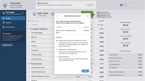 Quick Start Step 2 Add Your Accounts YNAB Help