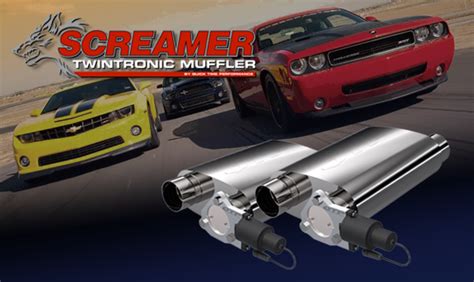 Quick Time Performance Screamer Twintronic Mufflers