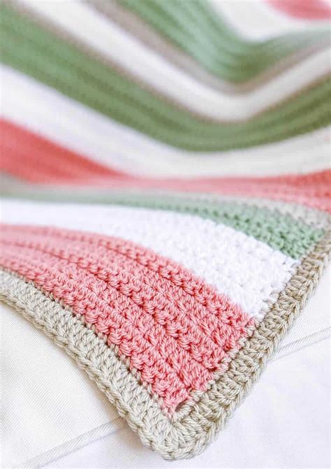 Quick and Easy Crochet Pattern Easy Crochet Blanket with Texture