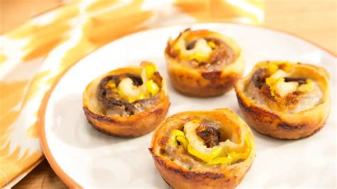 Quick and Easy Muffin Tin Cheesesteaks Recipe - Food Network