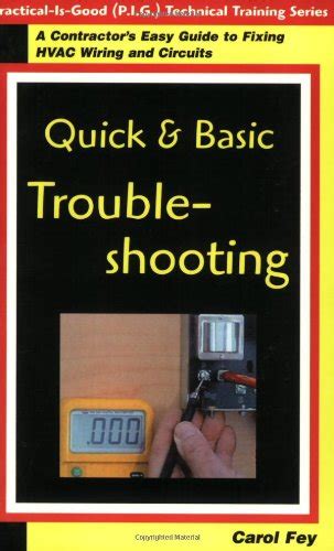 Quick basic troubleshooting a contractors guide to fixing hvac wiring circuits. - A poets guide to britain poetry anthology.