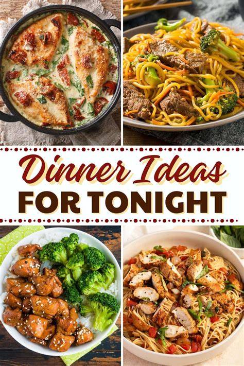 Quick dinner ideas for tonight.  Discover 9 brilliant quick dinner ideas for...