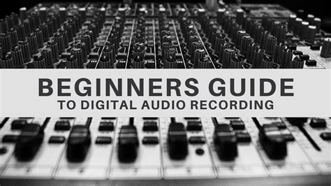 Quick guide to digital audio recording. - Así me gusta 1 audio cd.
