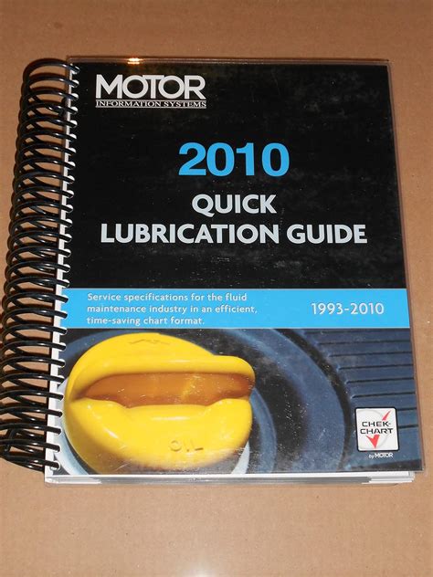 Quick lubrication guide 2010 chek chart quick lubrication guide. - Tissue tek manual vip e 300.