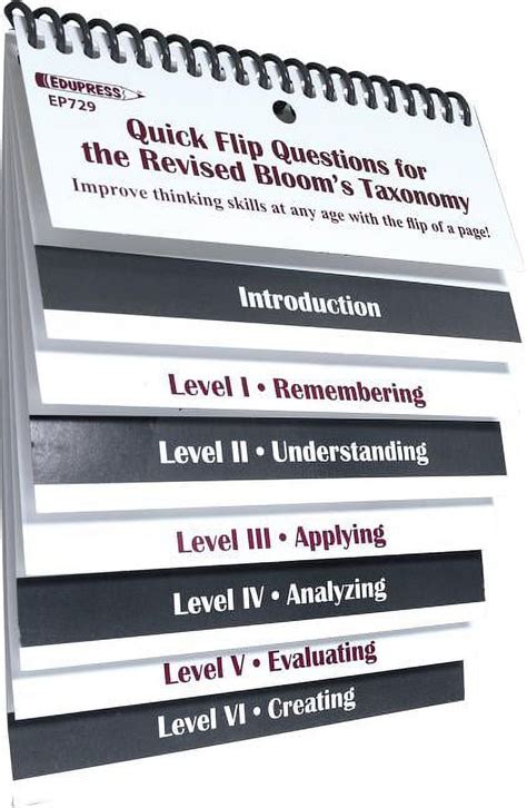 Download Quick Flip Questions For The Revised Bloom Taxonomy By Linda G Barton