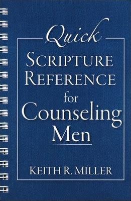 Download Quick Scripture Reference For Counseling Men By Keith R Miller