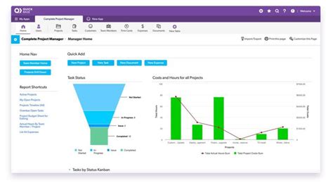 QuickBase Project Management Software Software for your Business