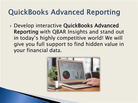 QuickBooks Advanced Reporting Building A Report