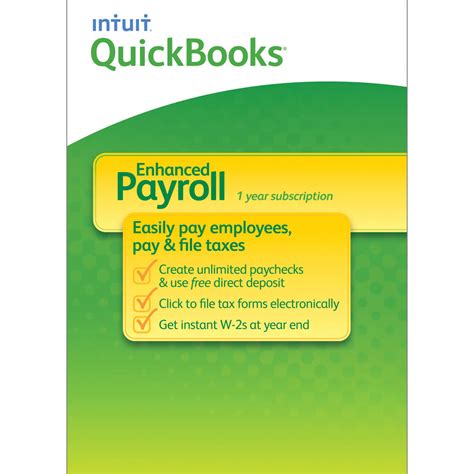 QuickBooks Enhanced Payroll 2014 [Old Version] Software