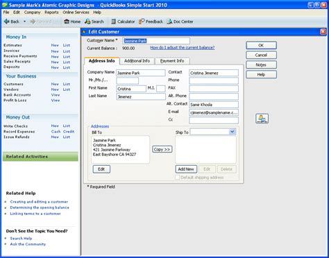 QuickBooks Simple Start for Windows