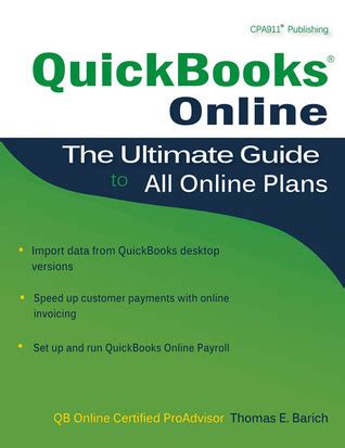 Download Quickbooks Online The Ultimate Guide To All Online Plans By Thomas E Barich