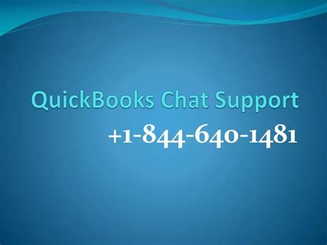 Quickbooks chat support. public-consumer-chat 