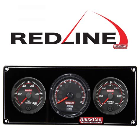 Quickcar redline gauges.  gauges feature a programmable warning function to qui...