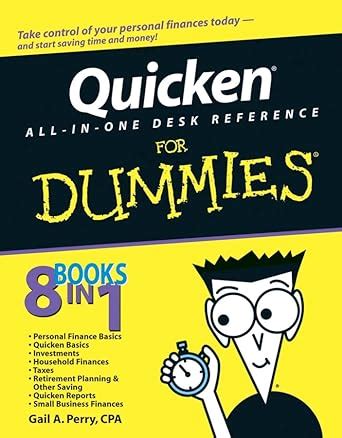 Quicken All In One Desk Reference For Dummies