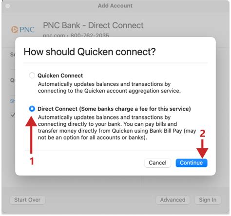 Quicken mac trial.  I am using Direct Connect.  My PNC Bank accounts have not dow...