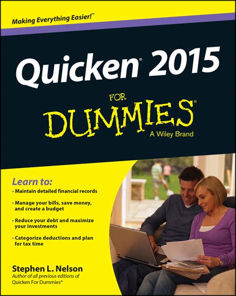 Download Quicken 2015 For Dummies By Stephen L Nelson Jr