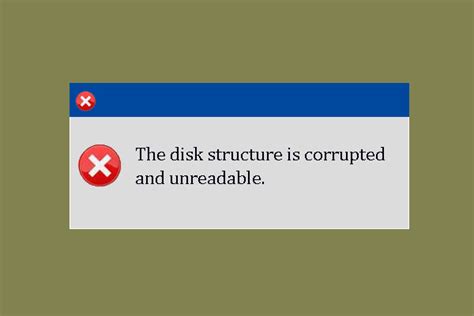 Quickly Fix - The Disk Structure Is Corrupted and Unreadable - MiniTool