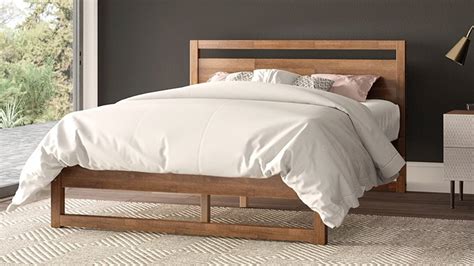  Everything you need for a quick setup comes with the package of quiet bed frame. It has a 79.5 “X 60” X7 “component and weighs 19.8 lbs. This way, you can maintain a weight limit of 250 lbs, which is a normal weight. It’s a fix that’s worth the cash since it is separated from the high caliber ones. 5. ZIYOO Bed Frame . 