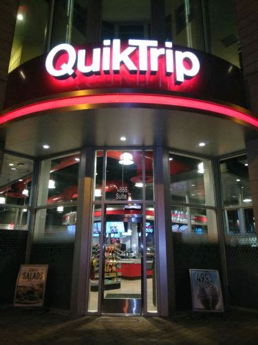 Quiktrip 1700. 1. QT Kitchens makes a pretty good pizza. Gas stations aren’t usually known for high-quality food, but a lot of people give QT’s pizza great reviews. It’s sold by the slice or pie, currently $9.99 for an extra-large pizza. The carryout pizza offer is available in all QT locations with a full-service kitchen, called QT Kitchens. 