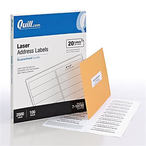 Quill Com Label Template