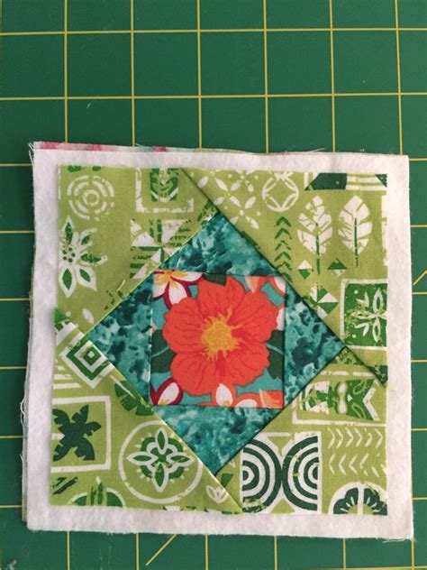 Quilt Block Coaster Tutorial Using Island Hopping Notions The
