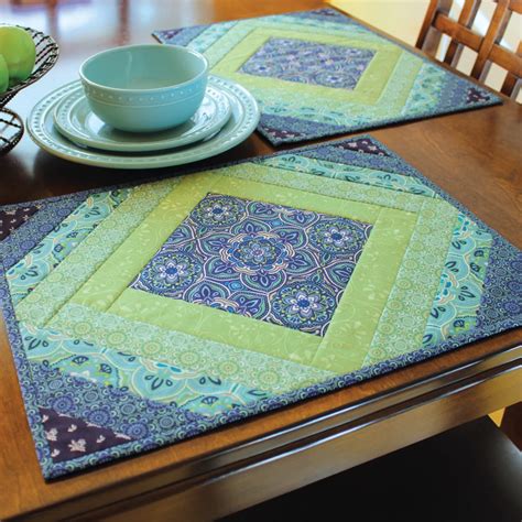 Quilt Sewing Patterns Placemats Patterns Quilt Sewing Patterns Quilted Placemat Patterns