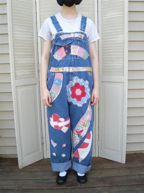 Quilted Overalls Etsy