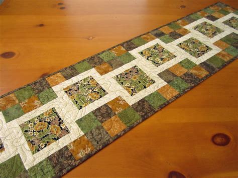 Quilted Table Runners Pattern 2 The Funky Stitch
