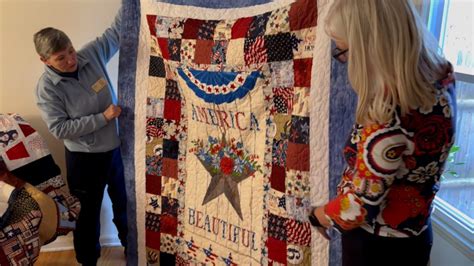 Quilts of Valor: Retired VA nurses make quilts for veterans