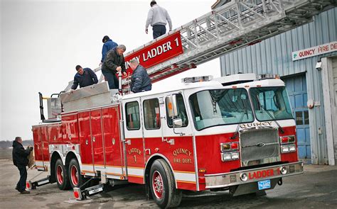 Quincy restoring ladder truck, reaching staffing level not seen since 1985, officials say