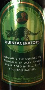 Quintaceratops Brooklyn Brewery BeerAdvocate