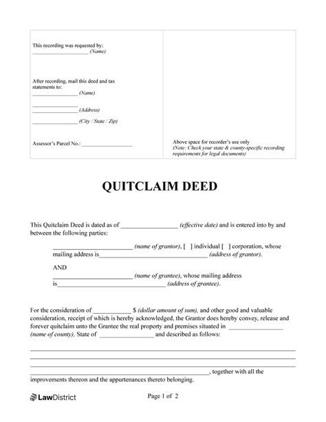 Quit Claim Form Everything You Need To Know About Quit Claim Form
