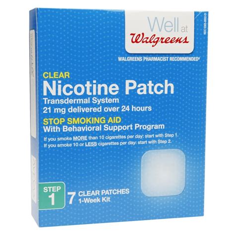 Quit Smoking with Walgreens Nicotine Patches: Your Trusted Companion