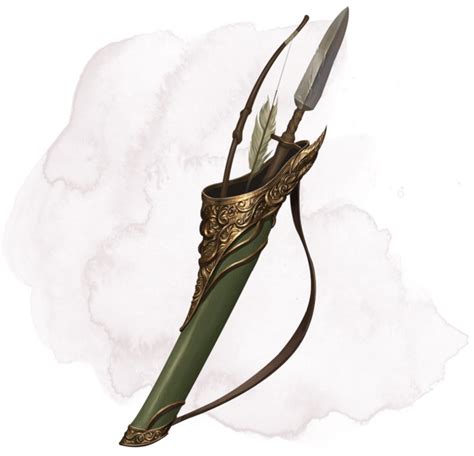 Magical Item – Quiver of Ehlonna. Expendable Ite
