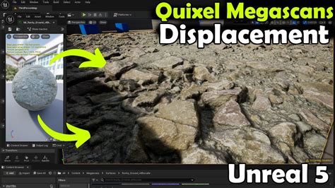 Quixel displacement ue4.  Instead of LODs and texture resolutions, quali...