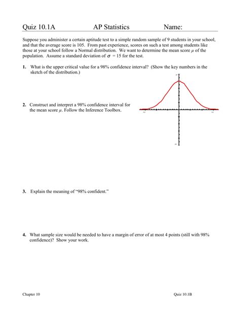 Quiz 10.1A AP Statistics Name - msguedes.weebly.com