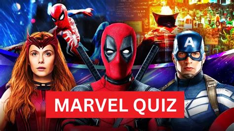 Quiz Marvel testi Sinema.