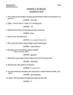 Quiz bowl question packets. As a beginner, practice questions introduce you to the canon and the types of answers and clues that tend to come up frequently. As you advance, packets help you to adjust to longer questions and a wider range of content. Reading packets during team practices serves all of these purposes while improving buzzer reflexes and team chemistry. 