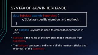 Quiz program in java bluej.  Java Inheritance (Subclass and Superclass) In Java, it is poss...